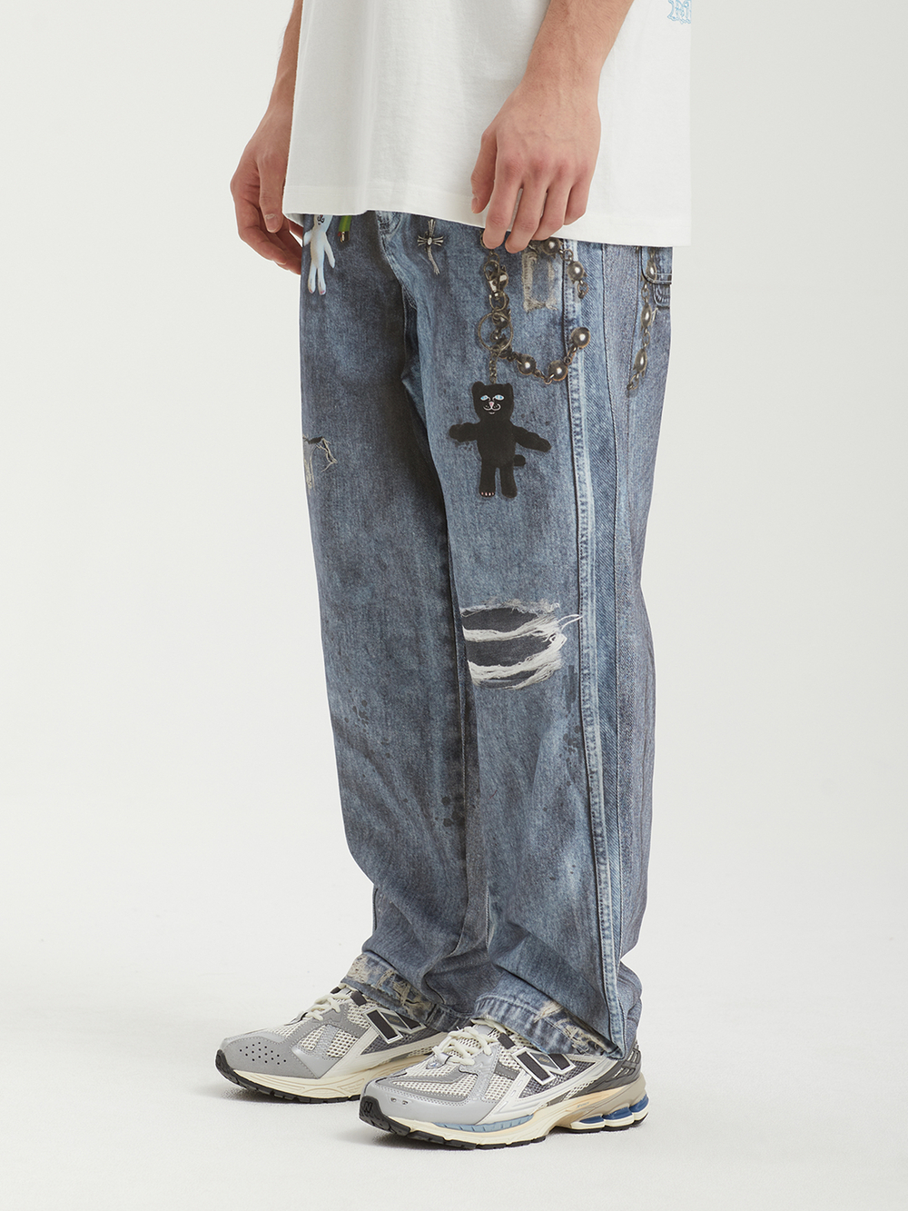 Мужские Джинсы Real Pants Wide Leg