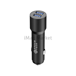 Автомобильное зарядное устройство Dream SM09, 2 USB-A, 10W, 2.4A, черный