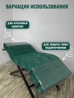 Чехлы ПВХ для изголовья и ног для анатомической кушетки от производителя с доставкой по России курьером до адреса