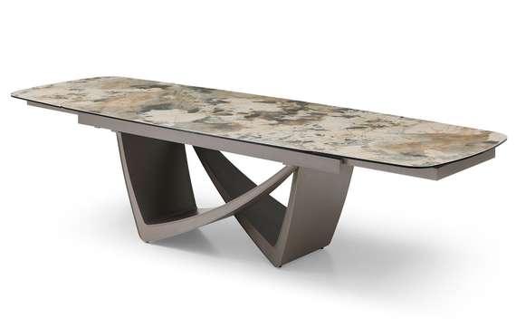 Раздвижной стол Malen, 200-300х100 см, керамика