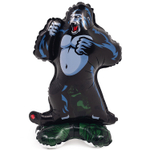 Шар Фольгированный Горилла (Черный)