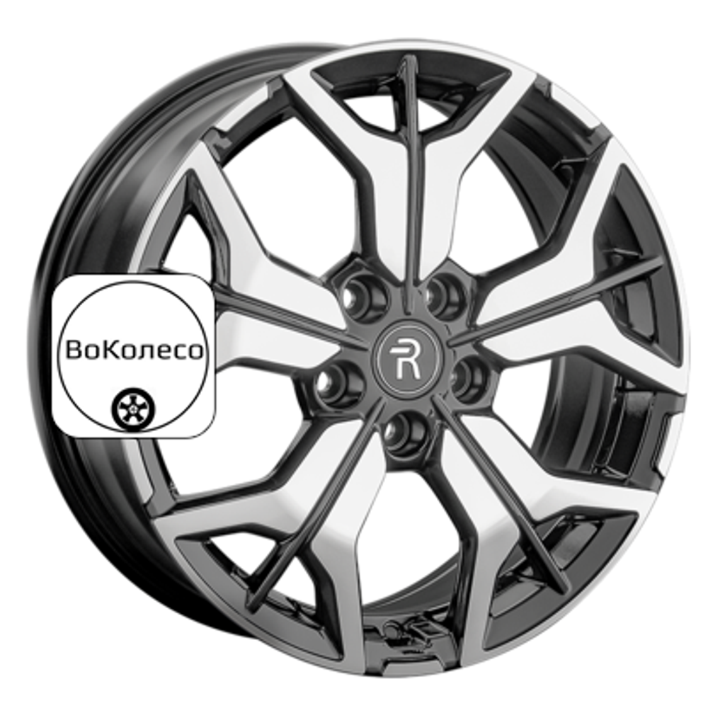 7x17/5x110 ET45 D67,1 CHG8 BKF (конус, C570) Replay
