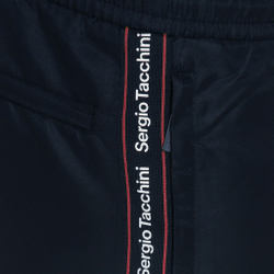 Мужские теннисные Костюмы Sergio Tacchini Meridiano Tracksuit Men - Dark Blue, White