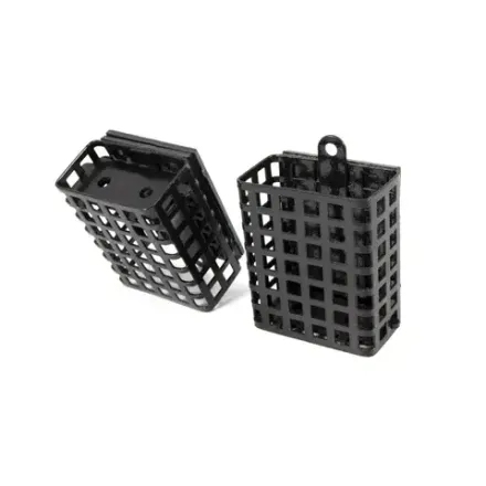 Кормушка фидерная "ЯМАН" прямоугольная 100 г, металл, съемное пластиковое дно