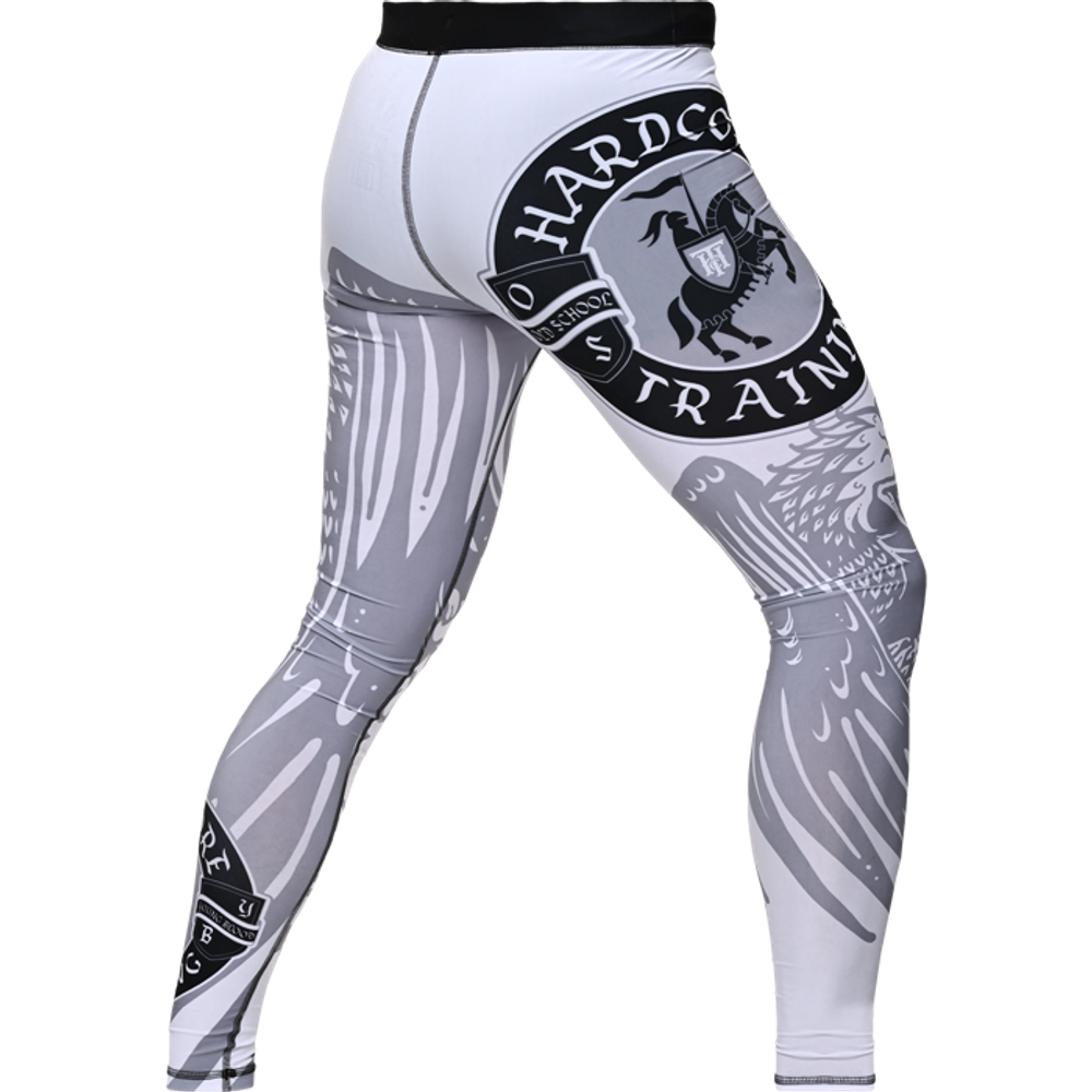 Компрессионные штаны HT Heraldry White