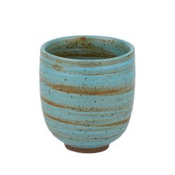 Чашка 220 мл чайно-кофейная без ручки голубая Ceremony Barista d 7,2 см h8,2 см Barbossa [1]