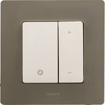 Рамка 1 пост светлая галька ETIKA Legrand