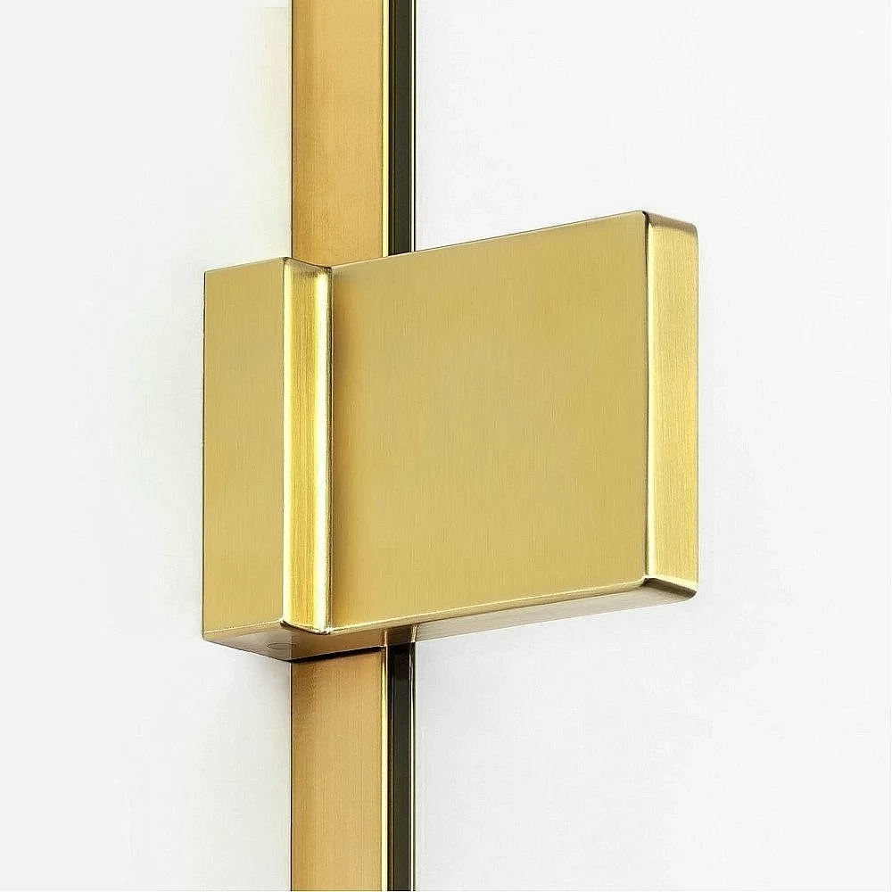 Душевой уголок NEW TRENDY AVEXA GOLD BRUSHED 100x120 стекло прозрачное/профиль золото