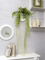 Искусственное растение в кашпо "Папоротники"