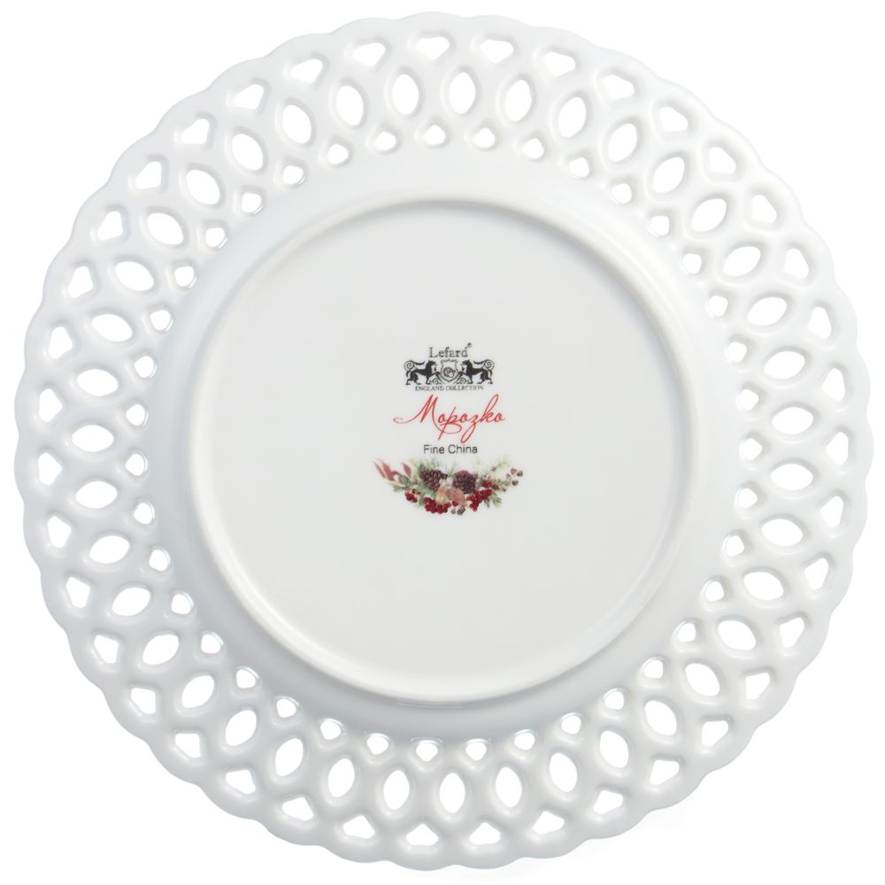 НАБОР ТАРЕЛОК ЗАКУСОЧНЫХ LEFARD "МОРОЗКО" 20,5 СМ (КОР=18НАБ.)