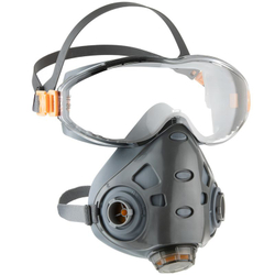 Полумаска фильтрующая с интегрированными очками Jeta Safety