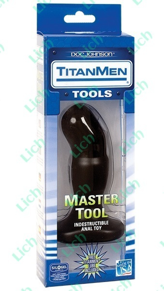 Изогнутая анальная пробка TITANMEN MASTER TOOL #1