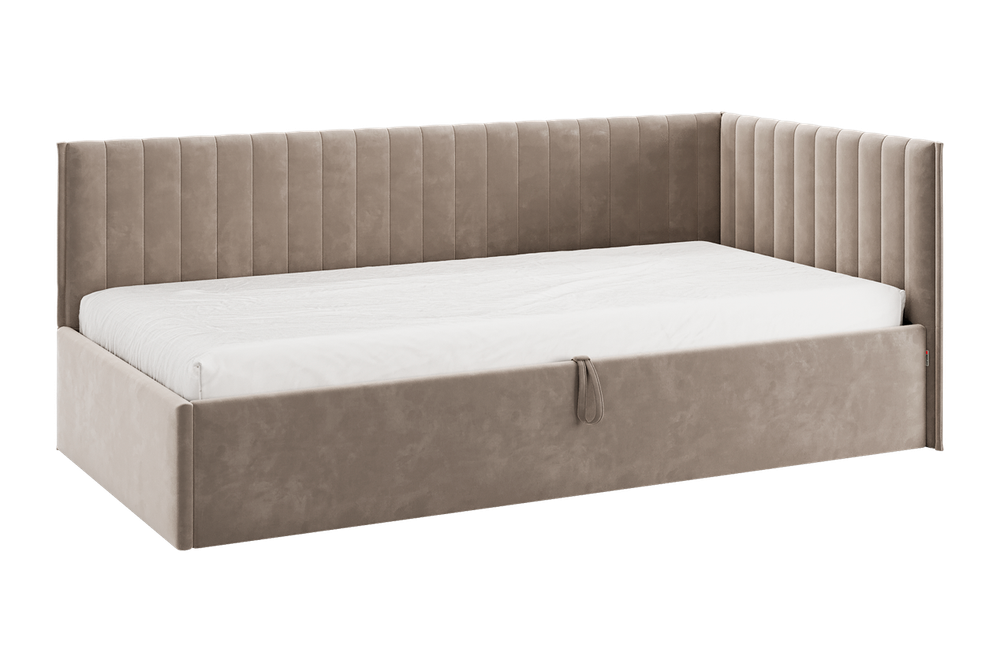 Кровать тахта с подъемным механизмом Твикс 900*2000 (велюр) МФ Мебельсон, г. Ижевск