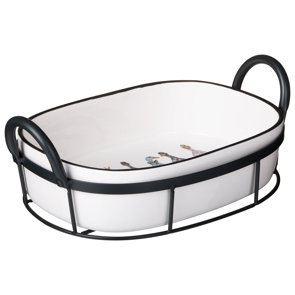 ФОРМА НА МЕТАЛ.ПОДСТАВКЕ LEFARD "FAMILY FARM" 30*19*9,5 CM