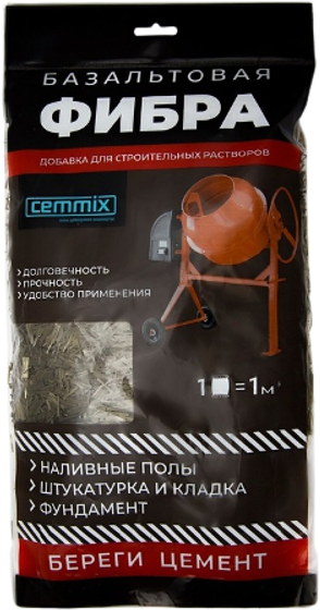 Фиброволокно базальтовое Cemfibra R 200г