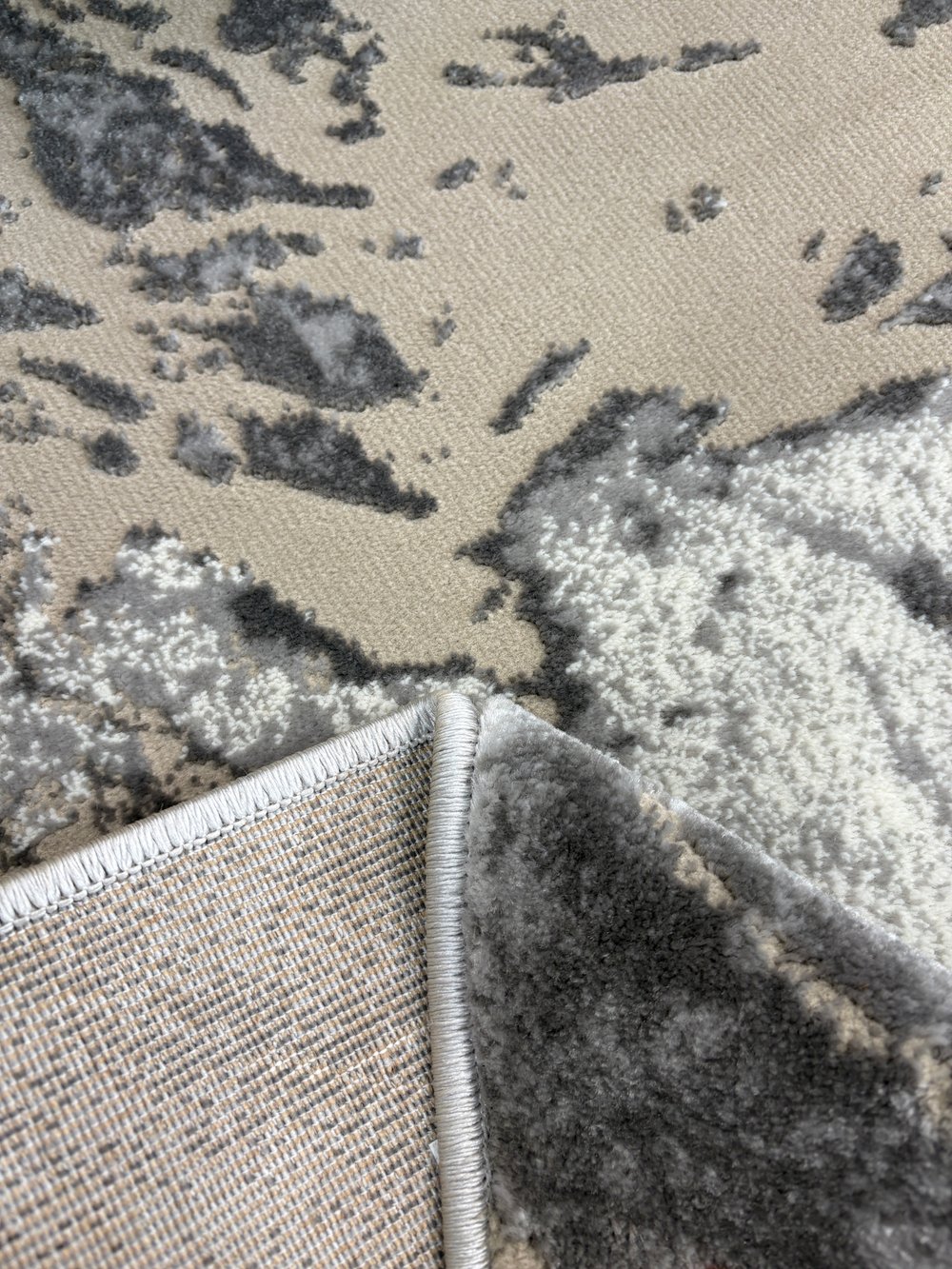 Ковровая дорожка Rimma lux 38113A Grey/L.Grey