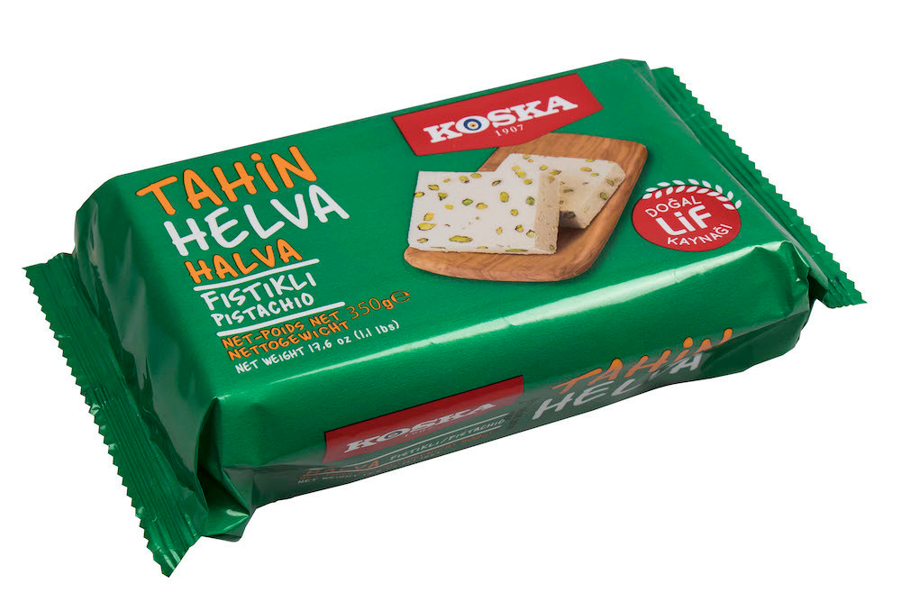 Кунжутная халва с фисташкой, Koska, 350гр