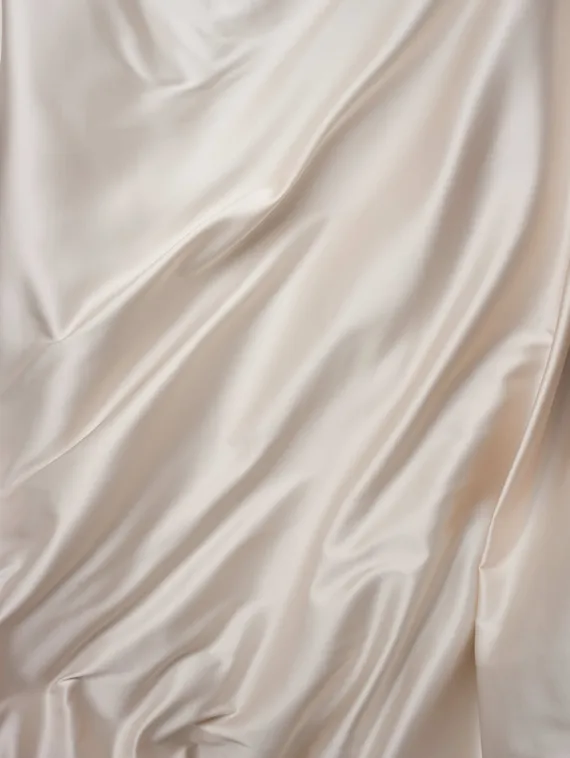 Шелк искусственный стрейч, арт. 2207, Китай, крем