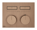 Термостат Gessi HI-FI, до 2-х функций одновременно, встраиваемый, цвет Copper Brushed PVD