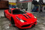 Карбоновые решетки на замену для Ferrari 458 Italia 2009-2015 Феррари Италия