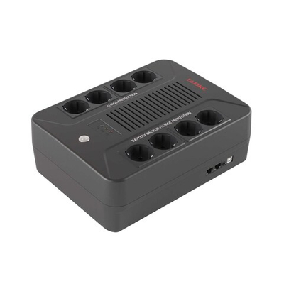 Линейно-интерактивный ИБП ДКС серии Info PDU, 800 ВА/480 Вт, 1/1,8xSchuko, USB + RJ11, 1x8Aч