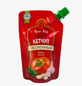 Кетчуп Цин-Каз Чесночный 250 г