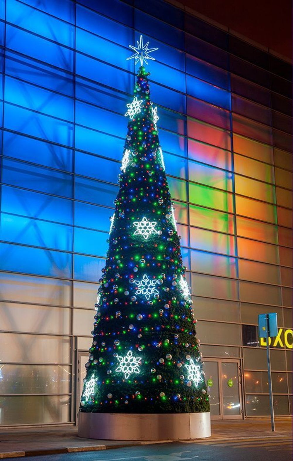 Уличная елка каркасная "Евро-2" (пвх) 5 м