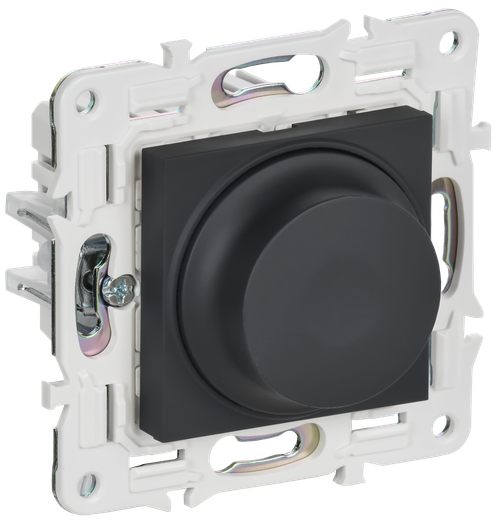 SKANDY Светорегулятор поворотный 600Вт SK-D01G графит IEK