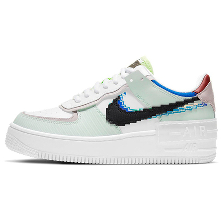 Кроссовки Nike Air Force 1 Shadow SE Pixel Swoosh - Barely Green