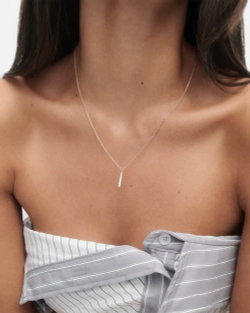 Колье Olga Серебро 925 пробы покрытое родием