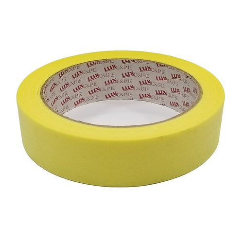ЛЮКСТЕЙП Малярная лента 0,025х50м жёлтая---