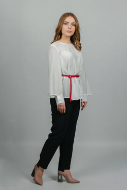 Блузка 2964ВП, белый #93Б092964ВП