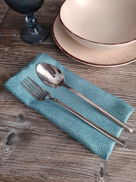 Салфетка Бирюза 45*45см, однотонная 2шт