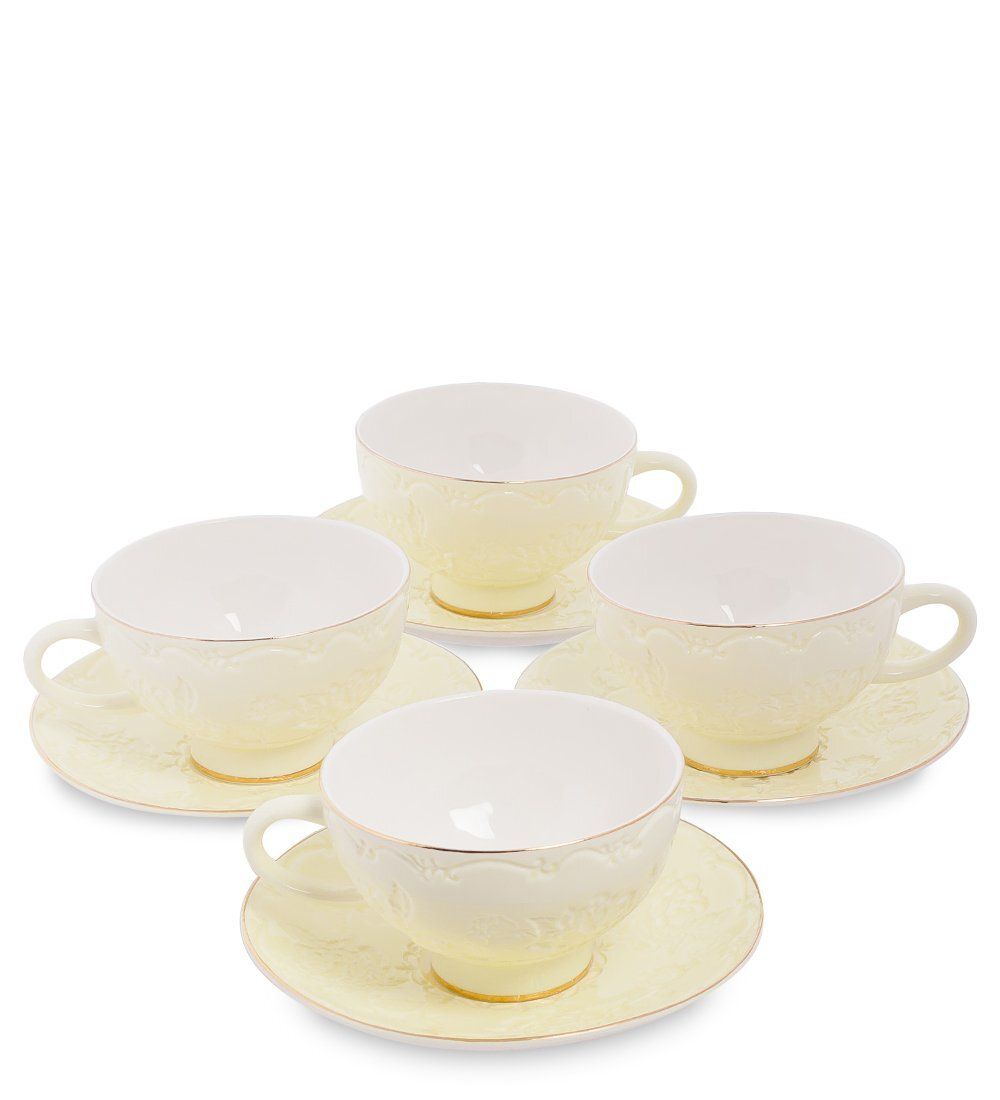 Pavone AS-06 Чайный набор на 4 перс. «Лаце Росса»