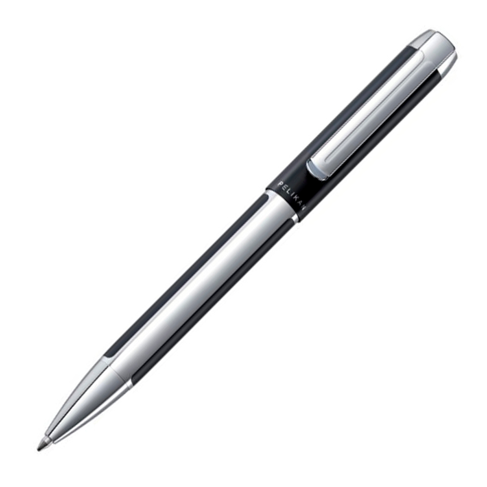 Pelikan Elegance Pura - Black Silver, шариковая ручка, M