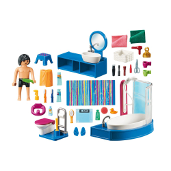 Playmobil 70211 Ванная комната с ванной 51 деталь — фото 2