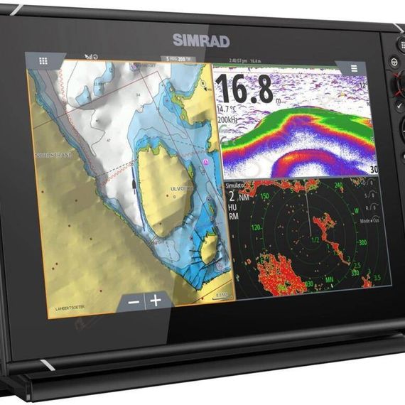 Картплоттер-эхолот Simrad NSS12 evo3 with world basemap (000-13239-001)