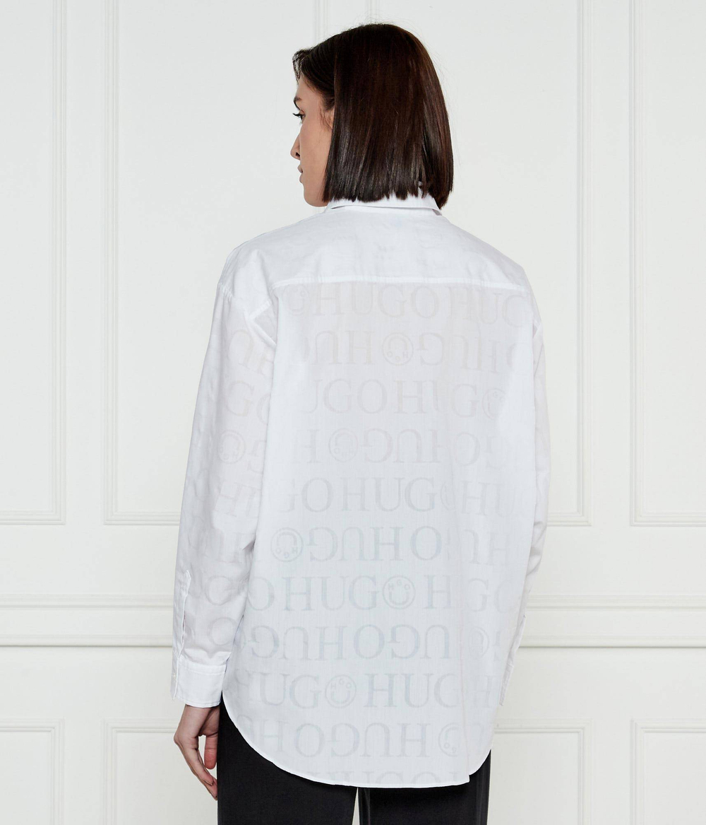 Рубашка Elisana_B Hugo Blue - белый(50530355)