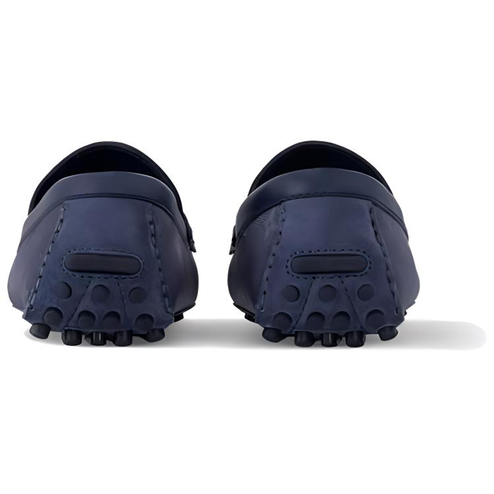 LOUIS VUITTON Hockenheim Gommino Loafers Men"s Dark Blue