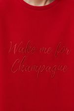 СВИТШОТ CHAMPAGNE RED