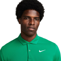 Мужское теннисное поло Nike Court Dri-Fit Solid Polo - malachite/white