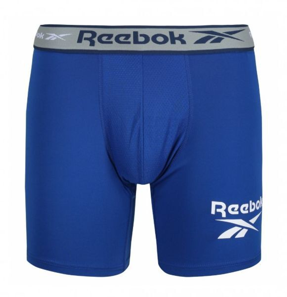 Мужские спортивные боксеры Reebok Mens Med Sports Trunk Gian 3P - batik blue/court blue/essential blue
