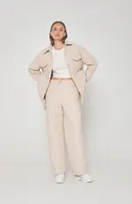 Брюки Alexandra Talalay стёганые AT019 ванильные