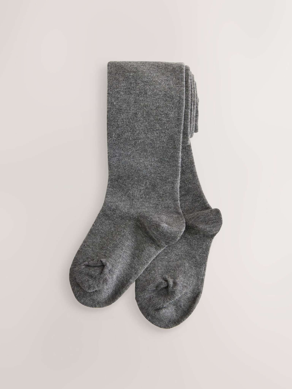 Колготки хлопковые для девочки Next Q95-720, 3 шт, Серый