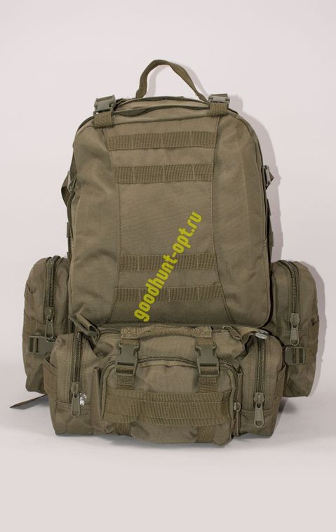 Рюкзак тактический 55 л с подсумками Олива