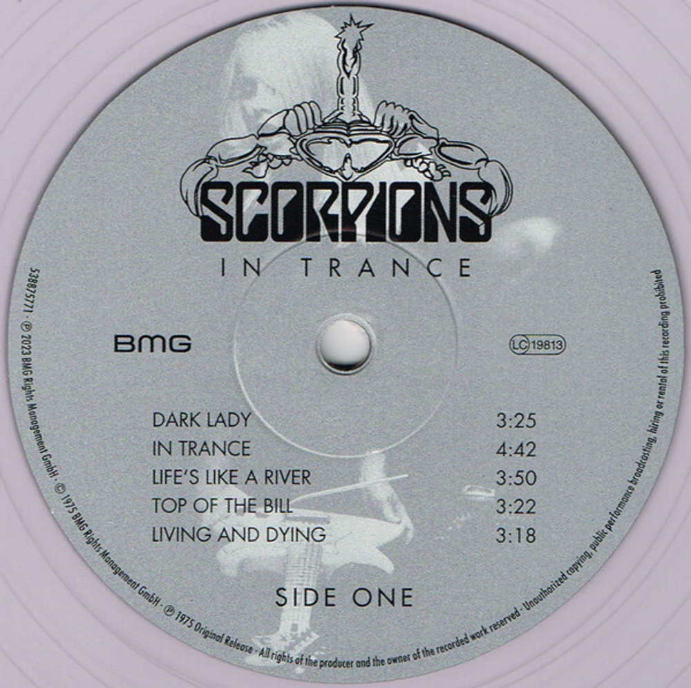 Scorpions / In Trance (Special Edition)(Clear Vinyl)(LP)