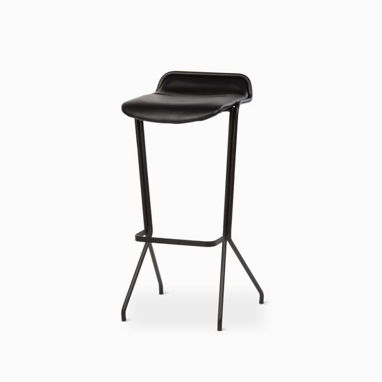 Барный стул Gland металлический, сиденье экокожа