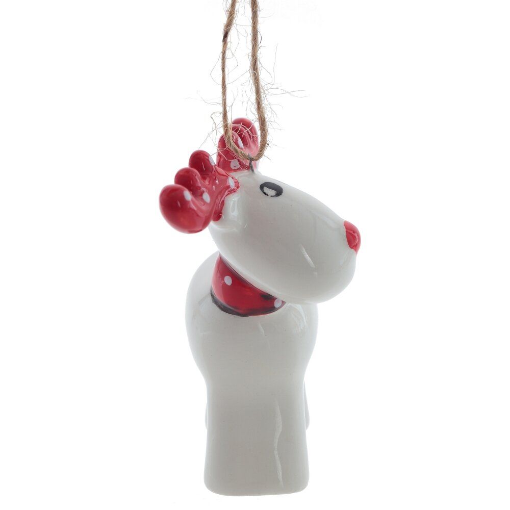 GAEM Изделие декоративное подвесное "Олень", L5,5 W3,5 H7,5 см