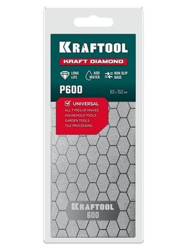 KRAFTOOL DIAMOND 63 х 152 мм, Р600, пластина алмазная заточная (35710-600)