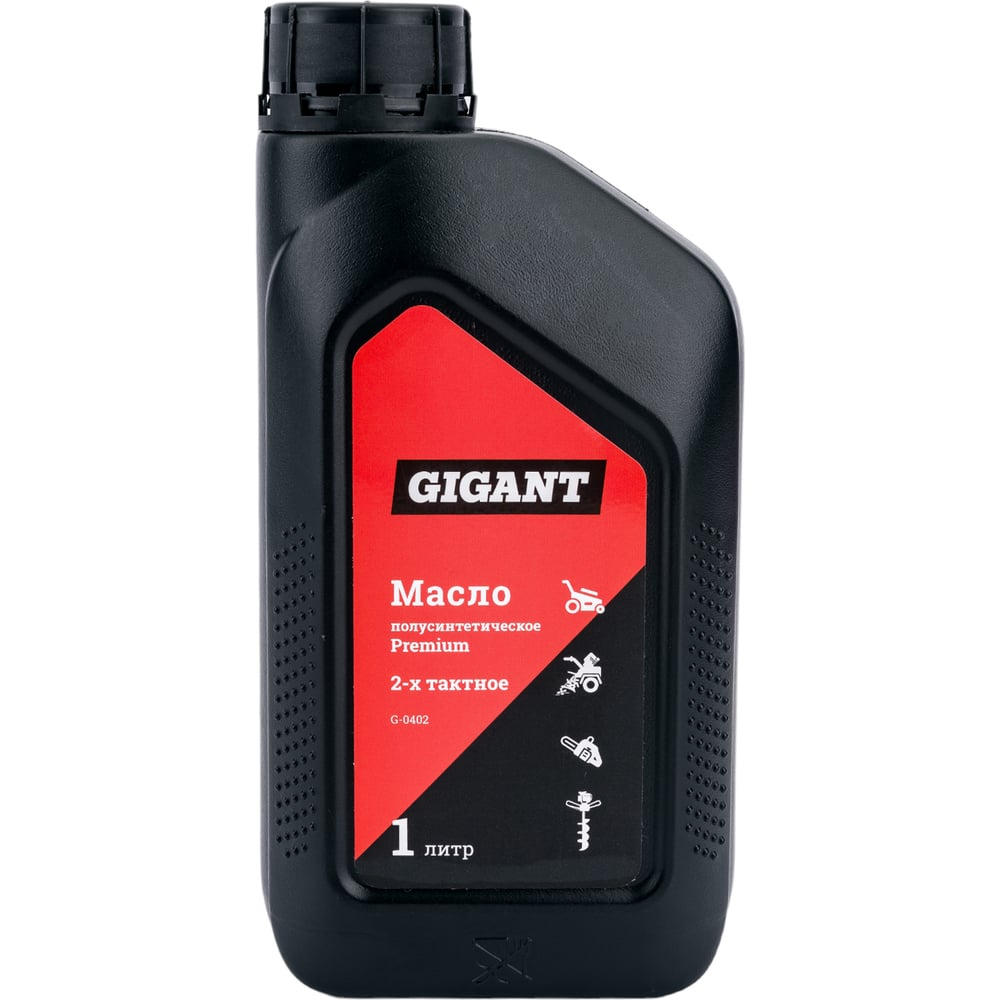 Масло полусинтетическое Premium 2-х тактное 1 л Gigant G-0402